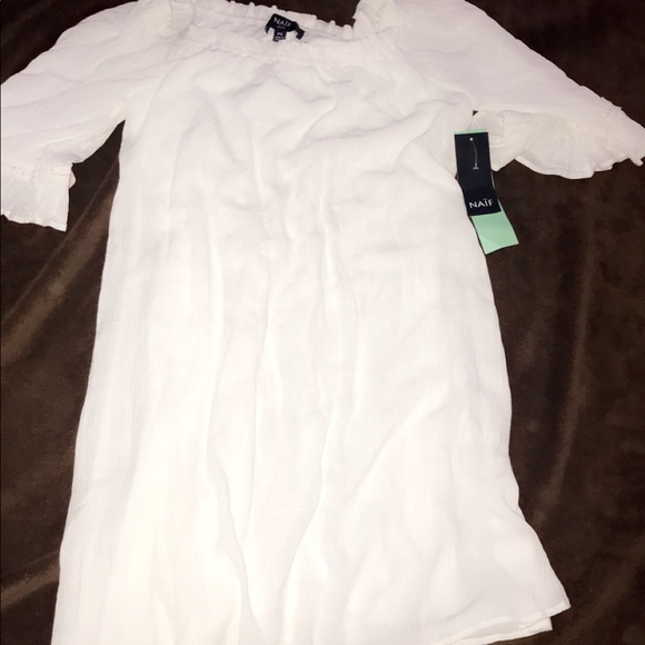 Brand New Mini White Dress - Picture 3 of 3